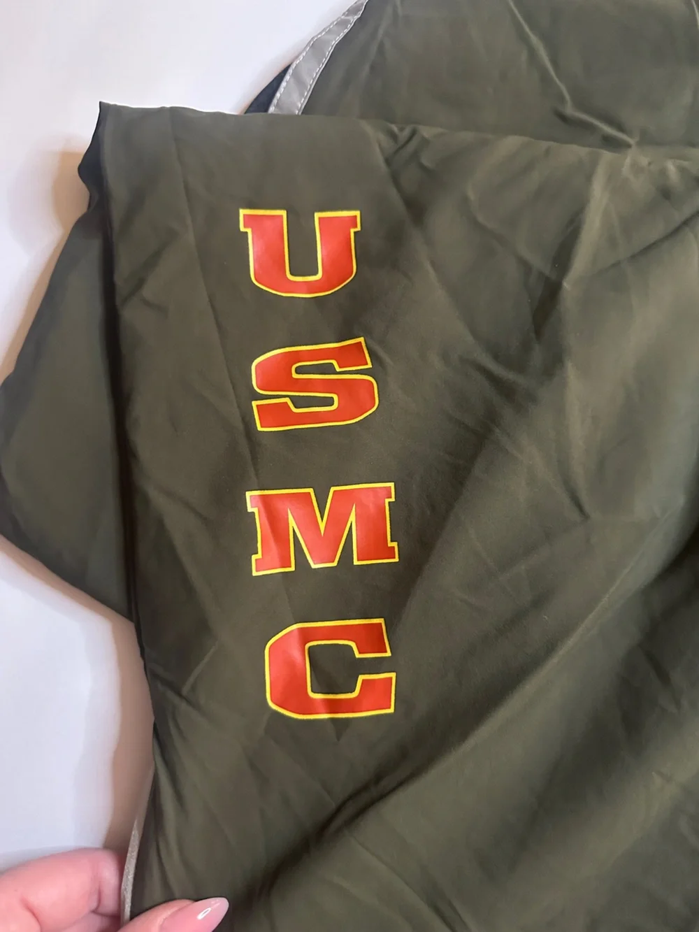 NWT NEW BALANCE USMC Olive Green Track Pants Size XL Long